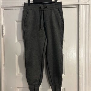 Lululemon Athletica Gray Joggers with Adjustable Waistband